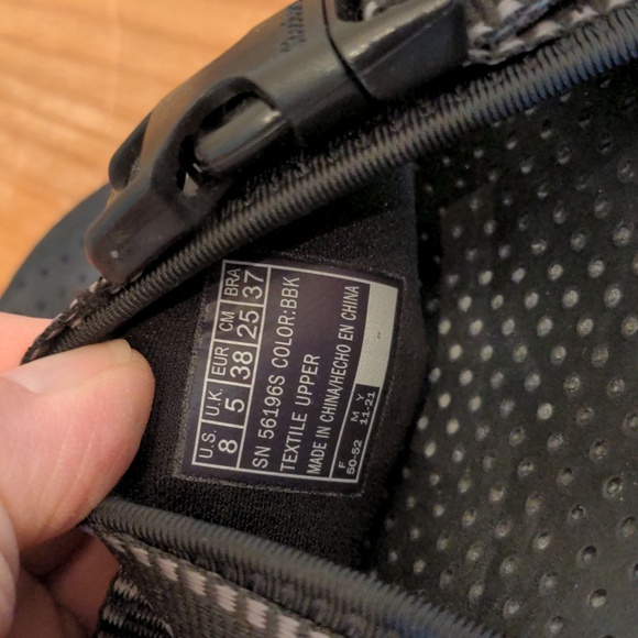 Skechers Black Outdoor Lifestyle Reggae-Perfect Planning Sport Sandals, Size 8 - Picture 5 of 8